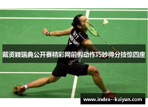 戴资颖瑞典公开赛精彩网前假动作巧妙得分技惊四座